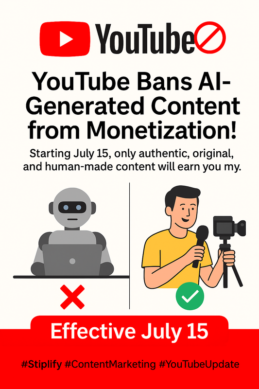 YouTube’s Crackdown on AI Slop: What It Means for Small Business Content